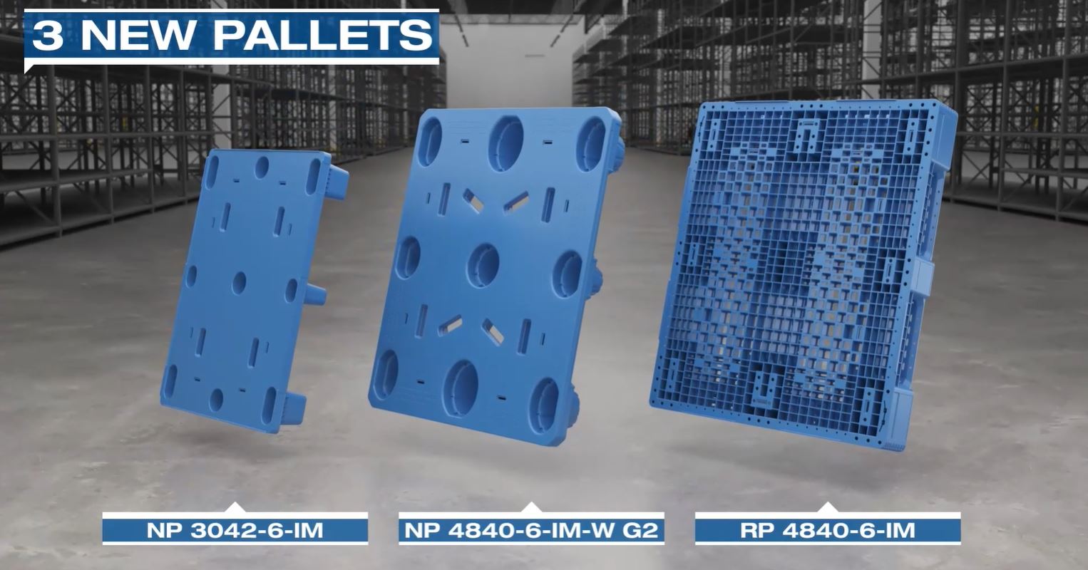 Injection Molded Plastic Pallets 