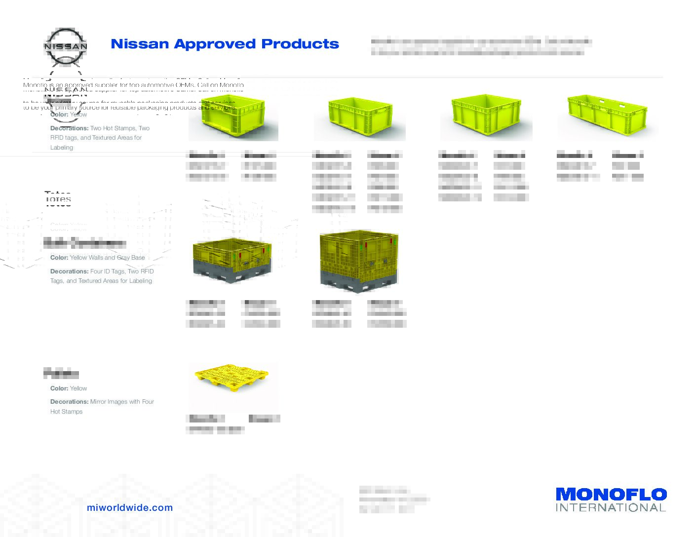 Nissan Approved Products