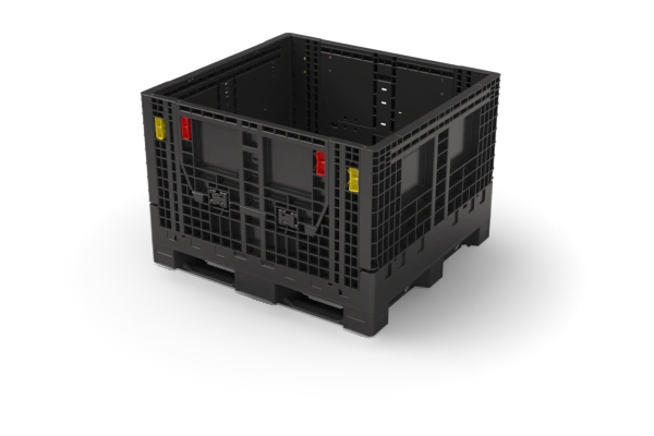 Animation of Bulk Collapsible Container.