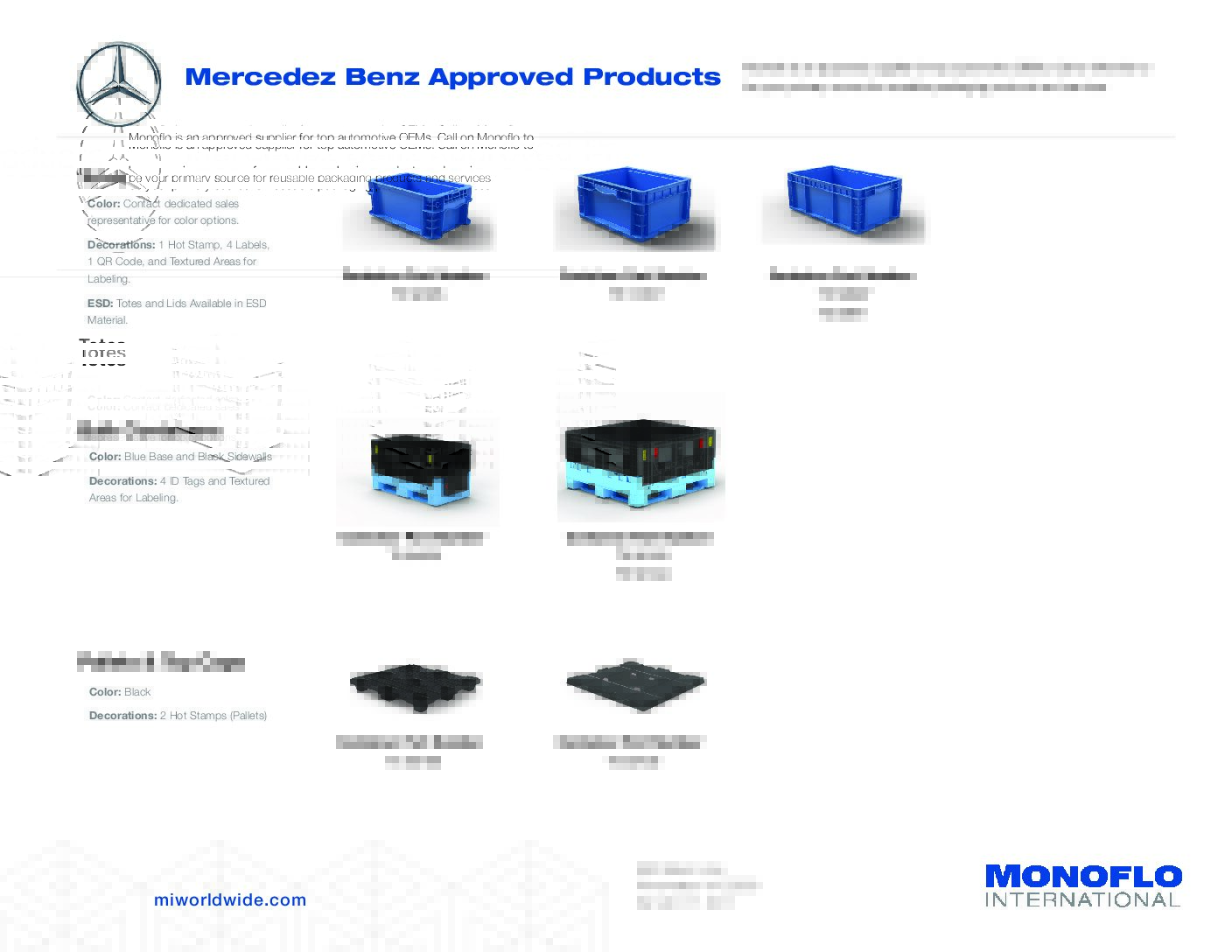 Mercedez Benz Approved Products