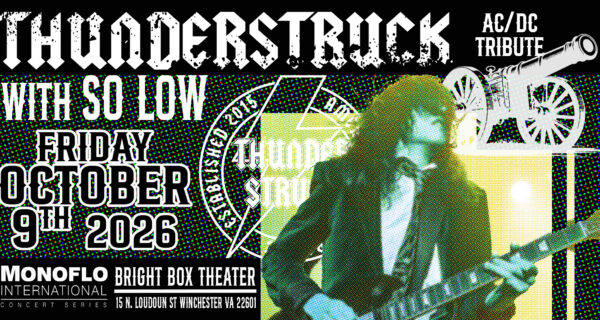 Thunderstruck Set to Ignite the Monoflo Concert Series on October 9, 2026