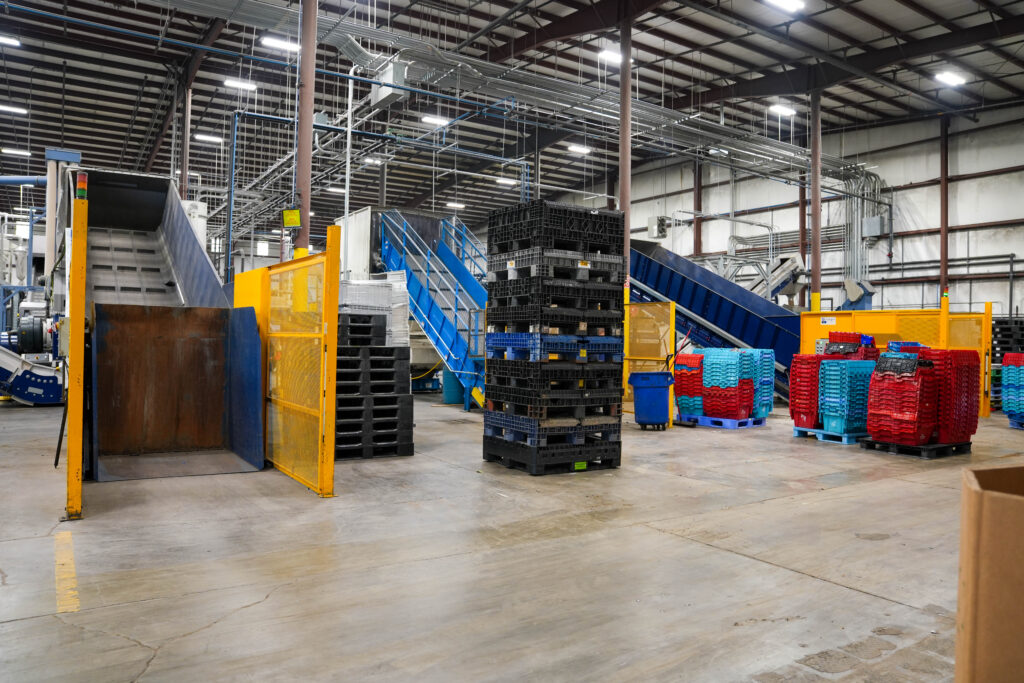 Monoflo International's in-house reprocessing facility.