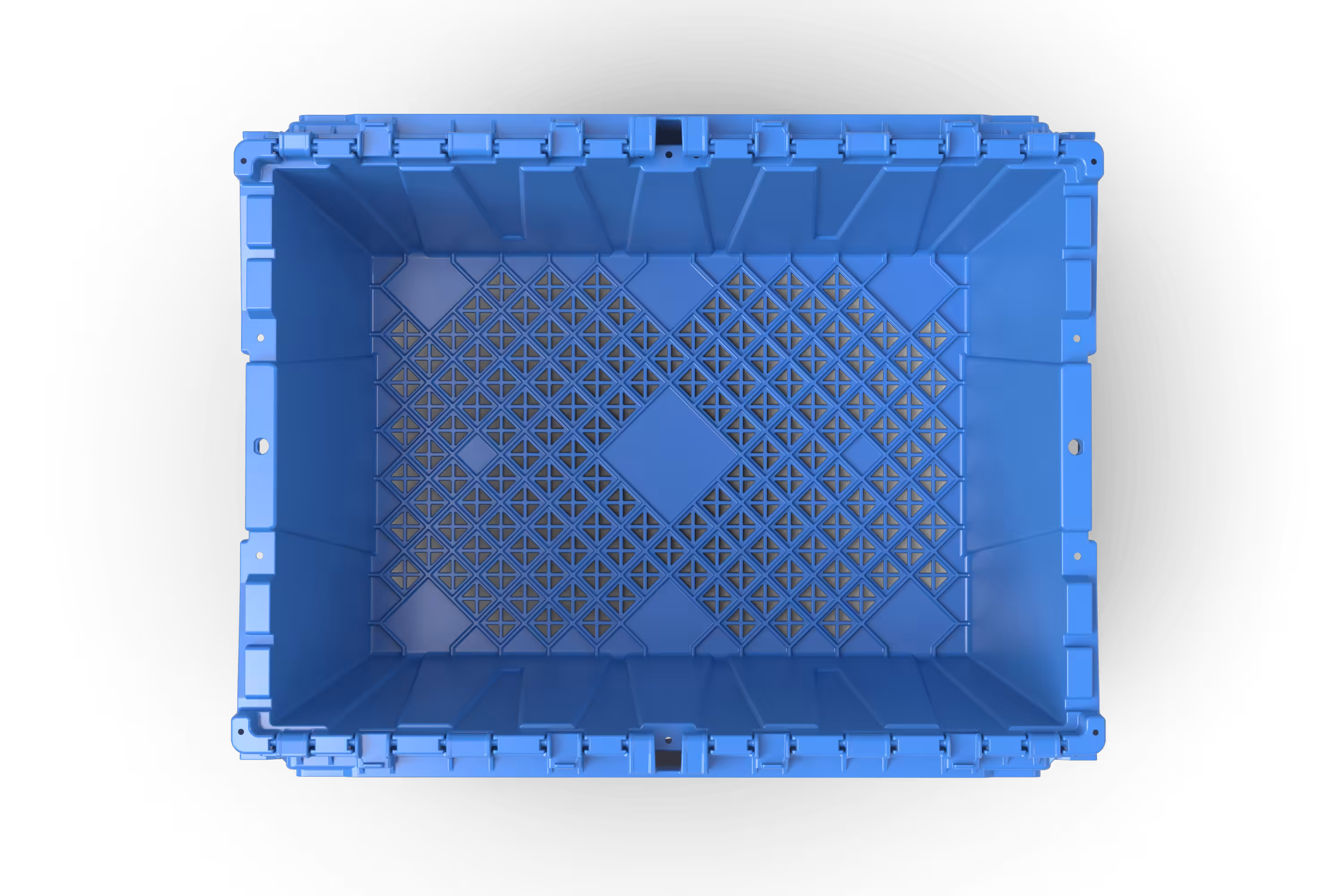 21x15x12 Attached-Lid Tote, HP, 4 of 5