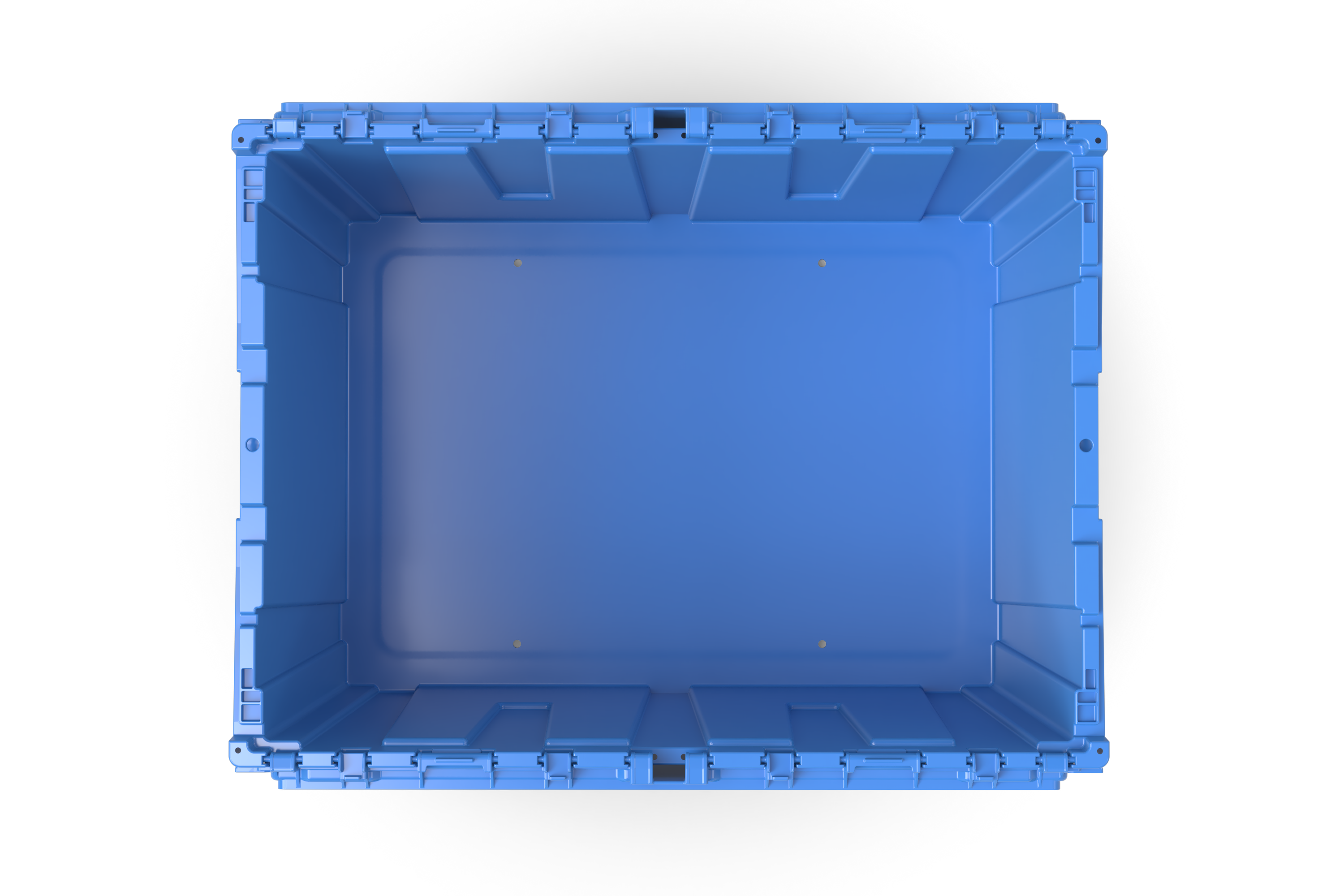 28x20x15 Attached-Lid Tote, 4 of 5