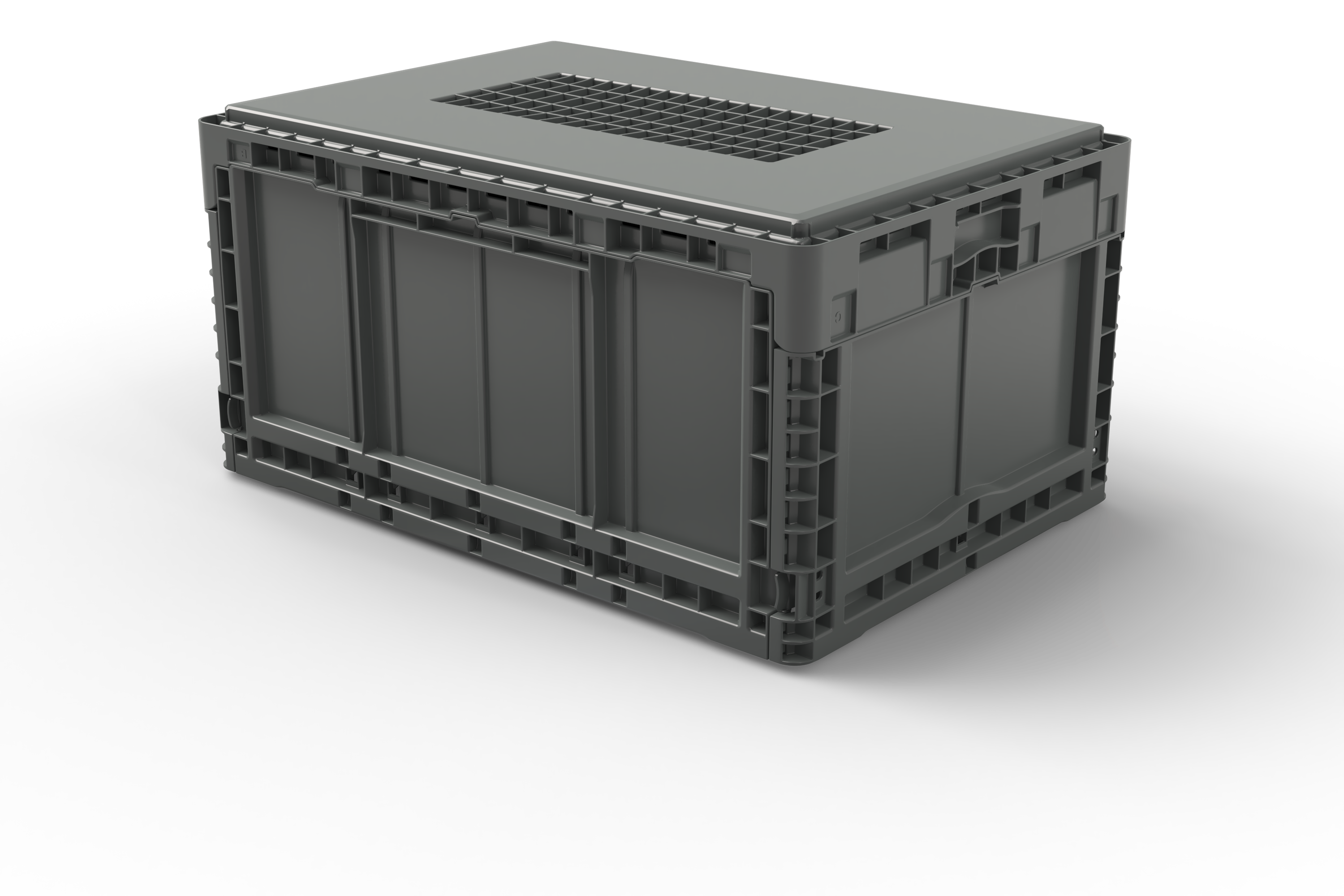 650x450x325 Foldable Stack-Only Automation Container, 2 of 4