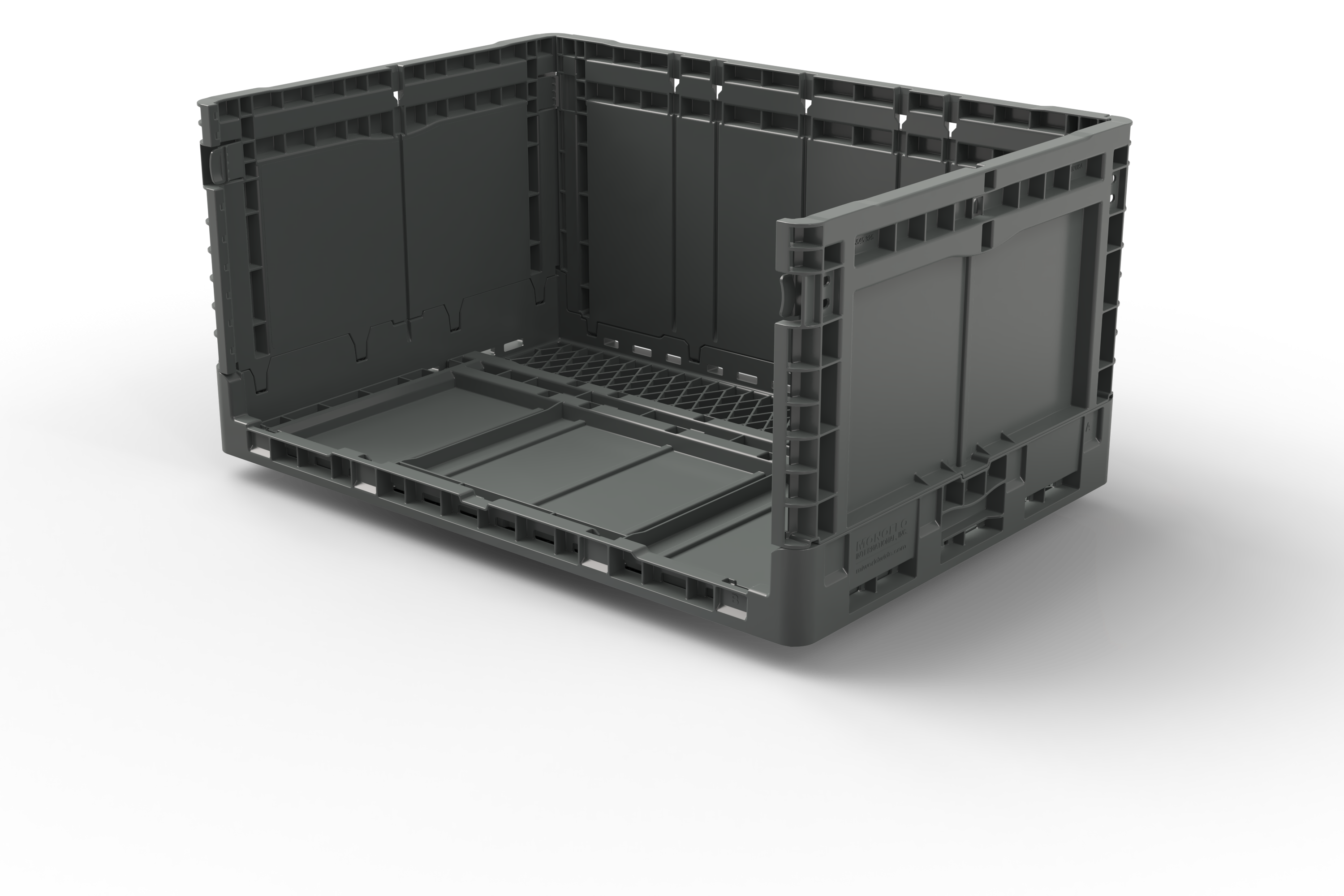 650x450x325 Foldable Stack-Only Automation Container, 3 of 4