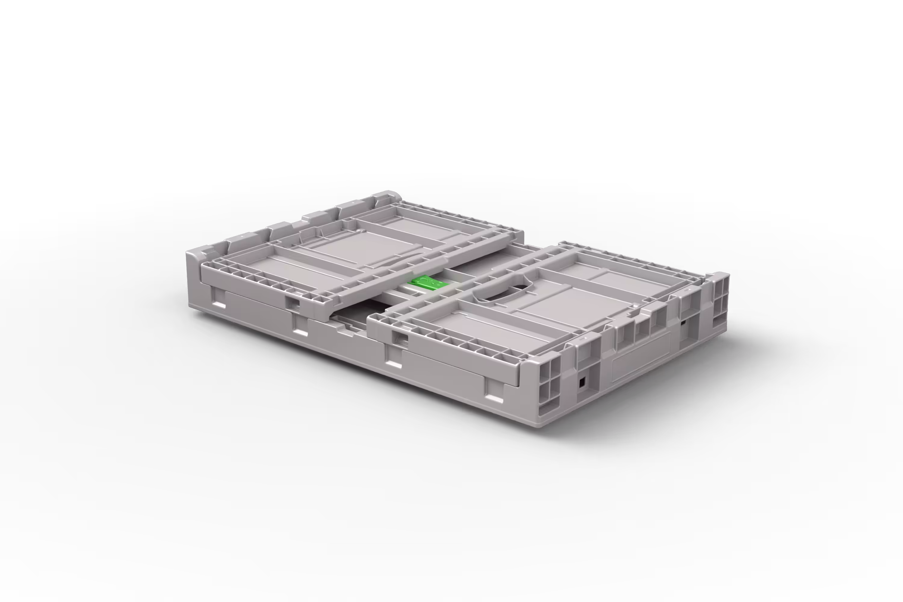 600x400x320 Knockdown Automation Container with Ribbed Bottom, 2 of 5