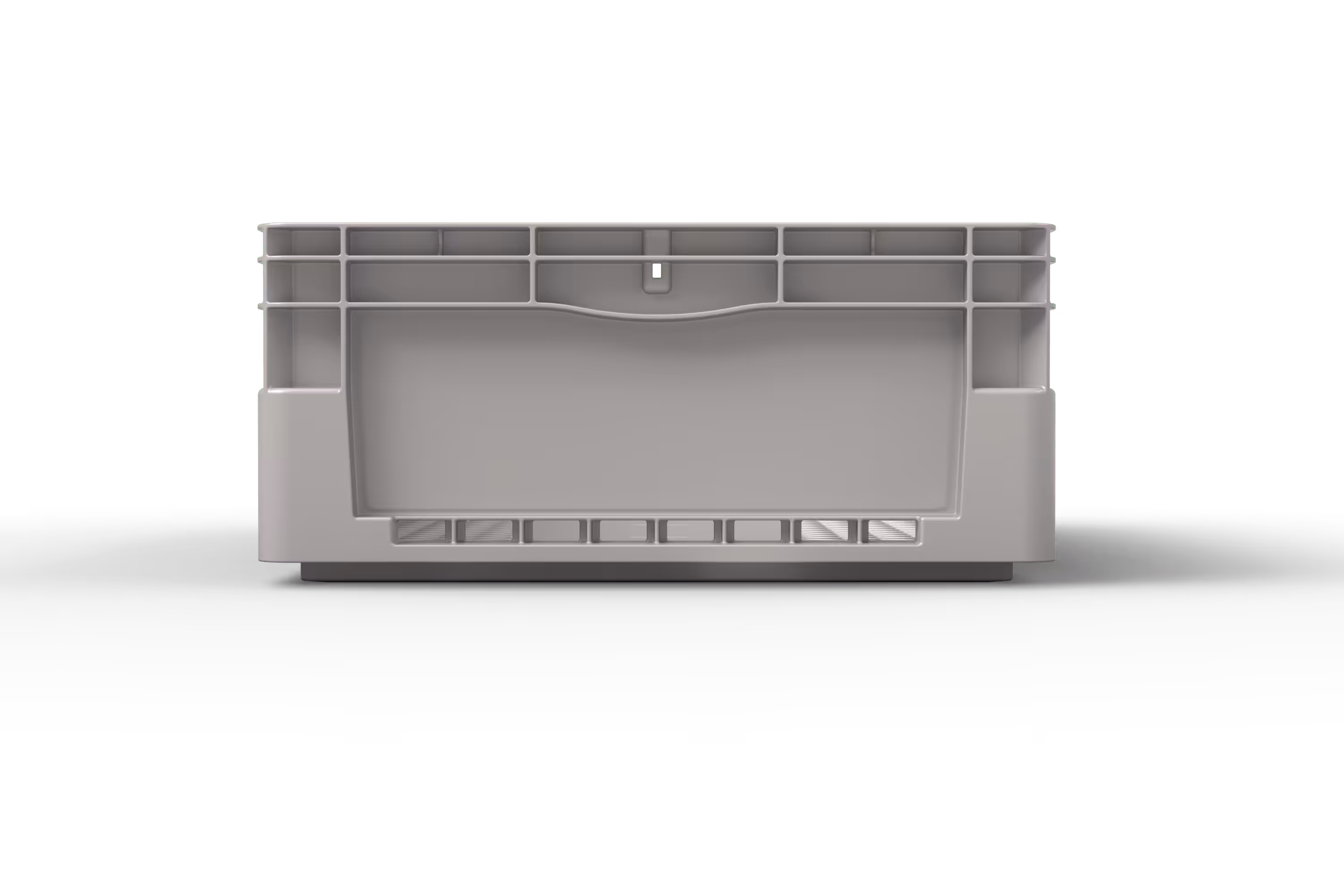 600x400x180 Stack-Only Automation Container with Hybrid Bottom, 4 of 4