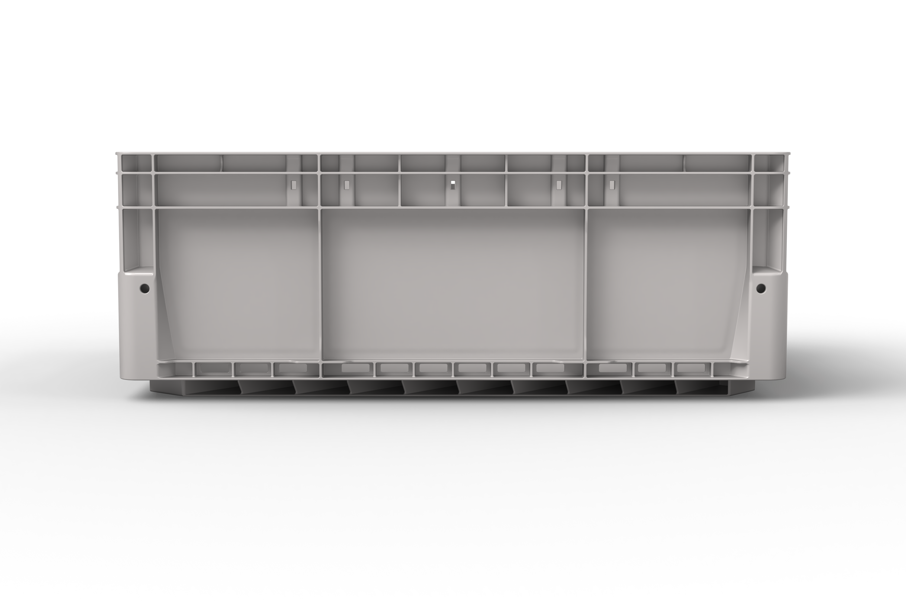 600x400x220 Stack-Only Automation Container with Dual Base Bottom, 3 of 5