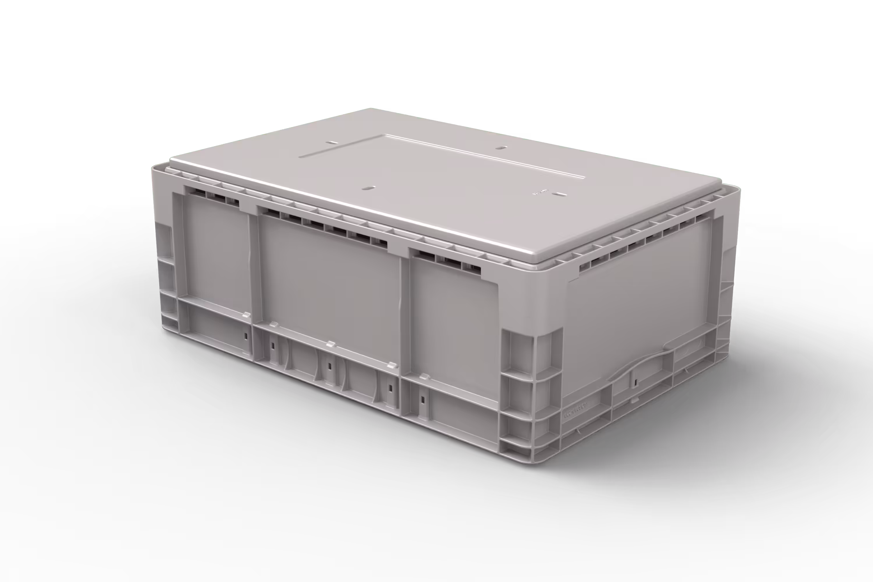 600x400x220 Stack-Only Automation Container with Welded Bottom, 4 of 3