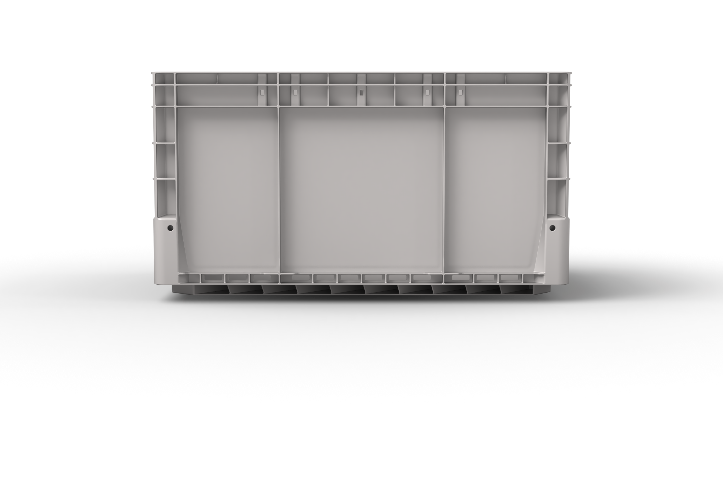 600x400x320 Stack-Only Automation Container with Dual Base Bottom, 3 of 5