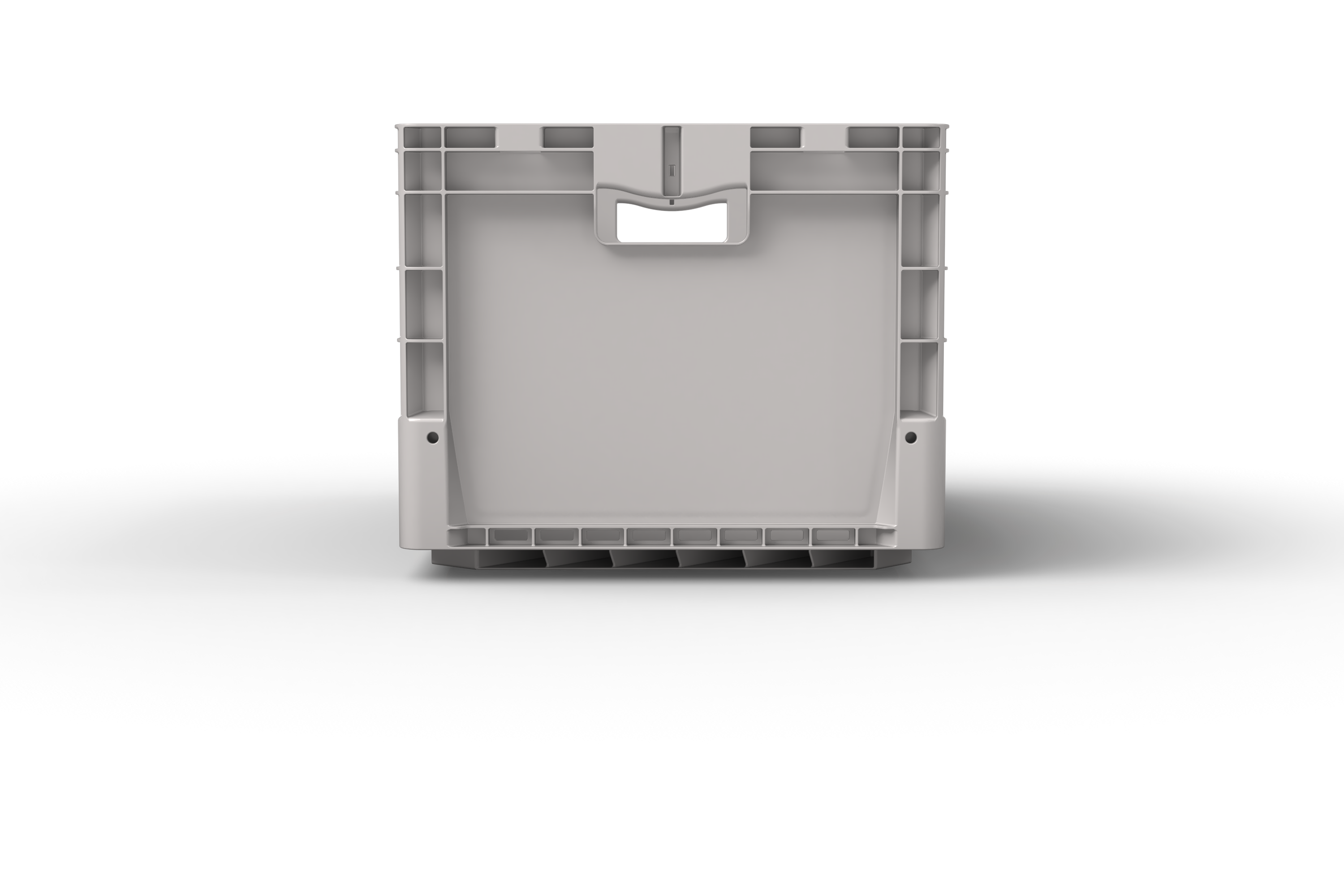 600x400x325 Stack-Only Automation Container with Dual Base Bottom, 4 of 5